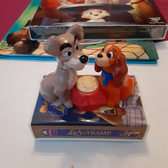 3 pc Lot of Walt Disney's Lady and the Tramp II New Sealed DVD,  + Book & Toy - Picture 11 of 12
